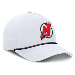 New Jersey Devils Fanatics Rope A-Frame Adjustable Hat - White | US 201922904