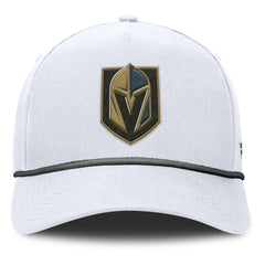 Vegas Golden Knights Fanatics Rope A-Frame Adjustable Hat - White | US 201922930