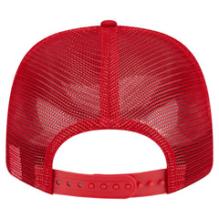 Los Angeles Angels New Era Flag 9SEVENTY Stretch-Snap Hat - Red Hats