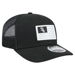 Chicago White Sox New Era Flag 9SEVENTY Stretch-Snap Hat - Black Hats