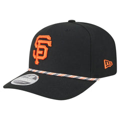 San Francisco Giants New Era Multi-Rope 9SEVENTY Stretch-Snap Hat - Black Hats