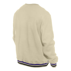 Sacramento Kings Throwback Vintage Pullover Sweatshirt White - New Era