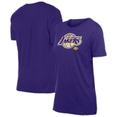Los Angeles Lakers Women's Glam Game Flower T-Shirt Purple - New Era