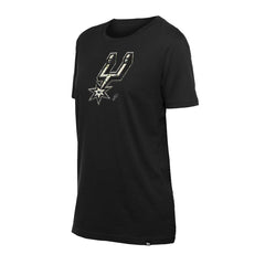San Antonio Spurs Women's Glam Game Flower T-Shirt Black - New Era