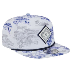New York Yankees New Era Printed Island Golfer Snapback Hat - White Hats