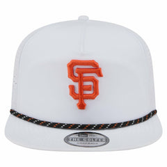 San Francisco Giants New Era Perforated Golfer Snapback Hat - White Hats