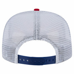 Texas Rangers New Era Tie-Dye Golfer Trucker Adjustable Hat Hats