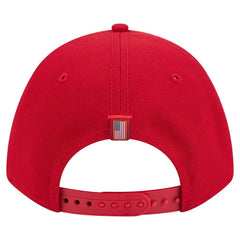 Washington Nationals New Era American Flag 9FORTY M-Crown A-Frame Adjustable Hat - Red Hats