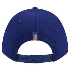 Texas Rangers New Era American Flag 9FORTY M-Crown A-Frame Adjustable Hat - Royal Hats