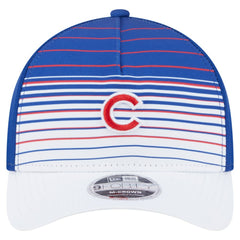 Chicago Cubs New Era Gradient 9FORTY M-Crown Adjustable Hat - Royal Hats