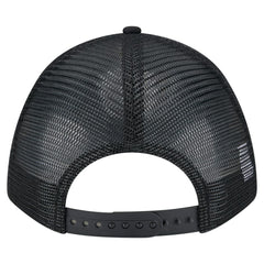 San Francisco Giants New Era Gradient 9FORTY A-Frame M-Crown Trucker Adjustable Hat - Black Hats