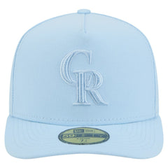 Colorado Rockies New Era Color Pack A-Frame 59FIFTY Fitted Hat - Light Blue Hats