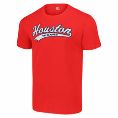 Houston Texans Starter City Tailsweep T-Shirt - Red T-shirts