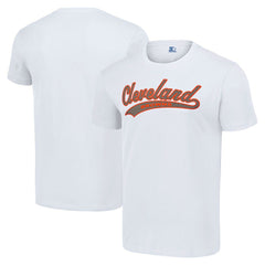 Cleveland Browns Starter City Tailsweep T-Shirt - White T-shirts
