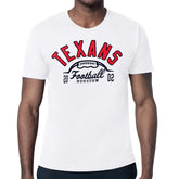 Houston Texans Starter Half Ball Logo T-Shirt - White T-shirts
