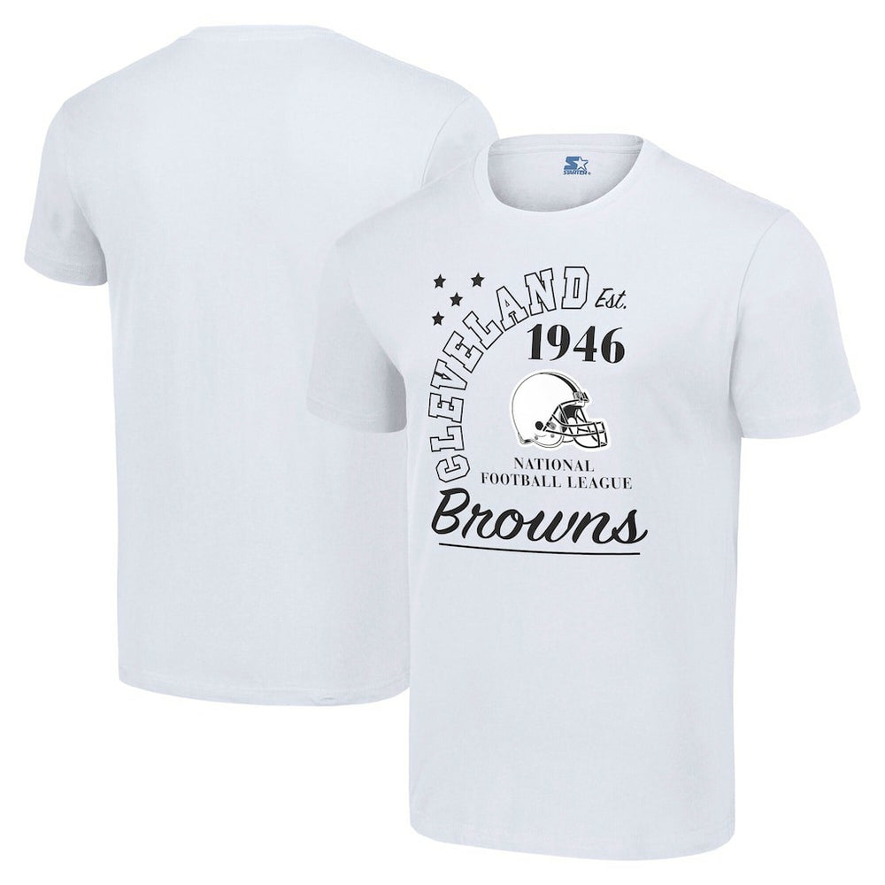 Cleveland Browns Starter Arch City T-Shirt - White T-shirts