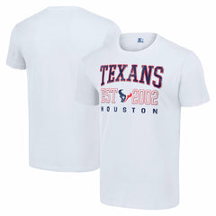 Houston Texans Starter Distressed Graphic T-Shirt - White T-shirts