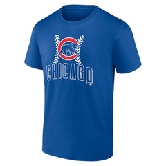 Chicago Cubs Fastball T-Shirt - Royal T-shirts