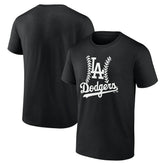 Los Angeles Dodgers Fastball T-Shirt - Black T-shirts