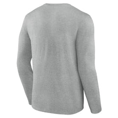 Milwaukee Brewers Fastball Long Sleeve T-Shirt - Gray T-shirts