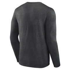 Cincinnati Reds Monochrome Long Sleeve T-Shirt - Charcoal T-shirts