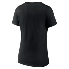 Baltimore Orioles Women's Stellar V-Neck T-Shirt - Black T-shirts