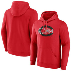 Cincinnati Reds Stellar Pullover Hoodie - Red Hoodies