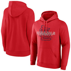 St. Louis Cardinals Stellar Pullover Hoodie - Red Hoodies