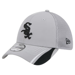 Chicago White Sox New Era Linear 39THIRTY Flex Hat - Gray Hats