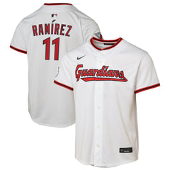 José Ramírez Cleveland Guardians Nike Youth Home Limited Player Jersey - White Jerseys
