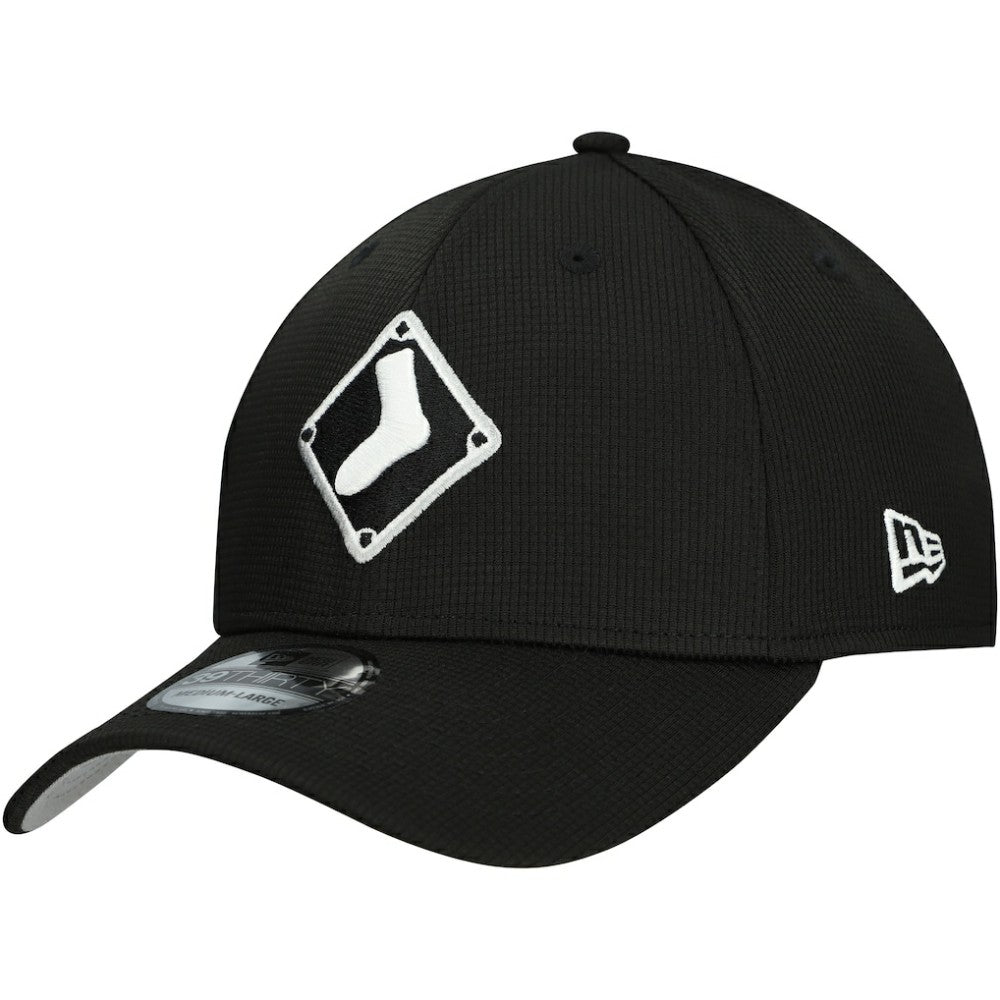 Chicago White Sox New Era 2025 Batting Practice 39THIRTY Flex Hat - Black Hats