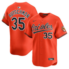 Adley Rutschman Baltimore Orioles Nike 2nd Alternate Limited Player Jersey - Orange Jerseys