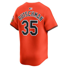 Adley Rutschman Baltimore Orioles Nike 2nd Alternate Limited Player Jersey - Orange Jerseys