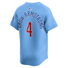 Pete Crow-Armstrong Chicago Cubs Nike Alternate Limited Player Jersey - Light Blue Jerseys