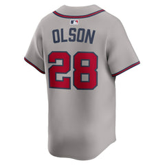 Matt Olson Atlanta Braves Nike Road Limited Player Jersey - Gray Jerseys