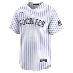 Colorado Rockies Nike Home Limited Jersey - White Jerseys