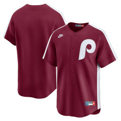 Philadelphia Phillies Nike Cooperstown Collection Limited Jersey - Maroon Jerseys