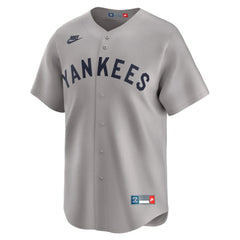 Babe Ruth New York Yankees Nike Throwback Cooperstown Collection Limited Jersey - Gray Jerseys
