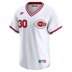 Ken Griffey Cincinnati Reds Nike Throwback Cooperstown Collection Limited Jersey - White Jerseys