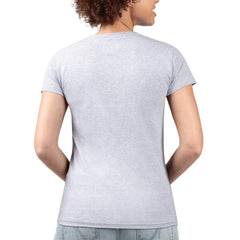 San Diego Padres G-III 4Her by Carl Banks Women's Super-Slim Fit Lightweight Flowers Graphic V-Neck T-Shirt - Heather Gray T-shirts