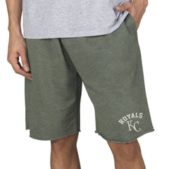 Kansas City Royals Concepts Sport Mainstream Tri-Blend Shorts - Green Shorts