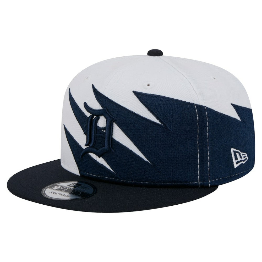 Detroit Tigers New Era Jagged 9FIFTY Snapback Hat - Navy/White Hats