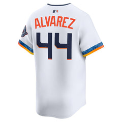 Yordan Alvarez Houston Astros Nike 2025 City Connect Limited Player Jersey - White Jerseys