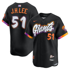 Jung Hoo Lee San Francisco Giants Nike 2025 City Connect Limited Jersey - Black Jerseys