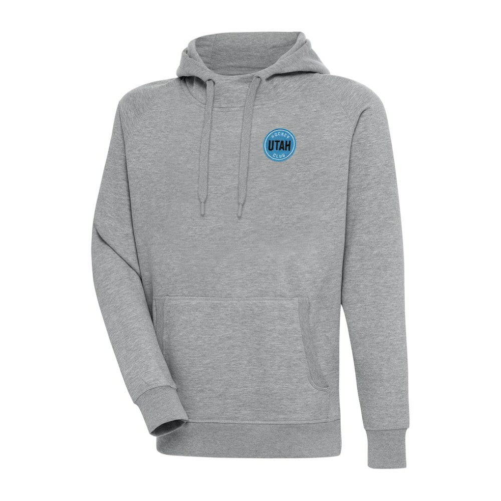 Utah Mammoth Antigua Victory Pullover Hoodie - Heather Gray | US 201952883