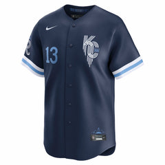 Salvador Perez Kansas City Royals Nike City Connect Limited Jersey - Navy Jerseys
