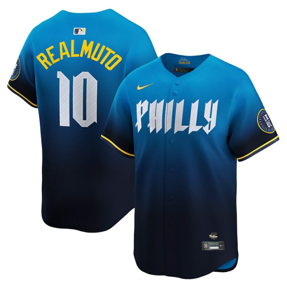 J.T. Realmuto Philadelphia Phillies Nike City Connect Limited Jersey - Navy Jerseys