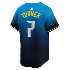 Trea Turner Philadelphia Phillies Nike City Connect Limited Jersey - Blue Jerseys