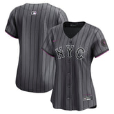 New York Mets Nike Women's City Connect Limited Jersey - Gray Jerseys