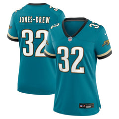 Maurice Jones-Drew Jacksonville Jaguars Women's Prowler Throwback Retired Player Game Jersey - Teal Jerseys